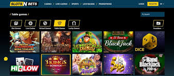 Casino SlotsNBets UK Unveiling the Ultimate Gambling Experience